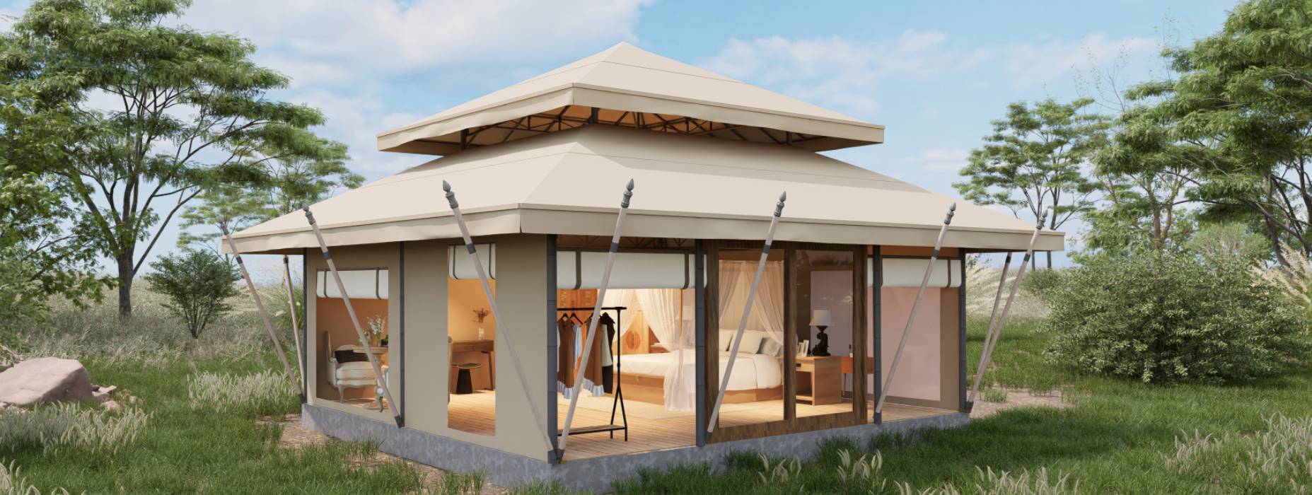 抚远县户外野奢帐篷